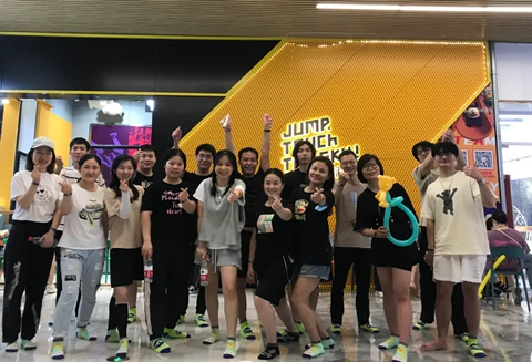 乐趣足球——来自运动工场的红蓝PK赛